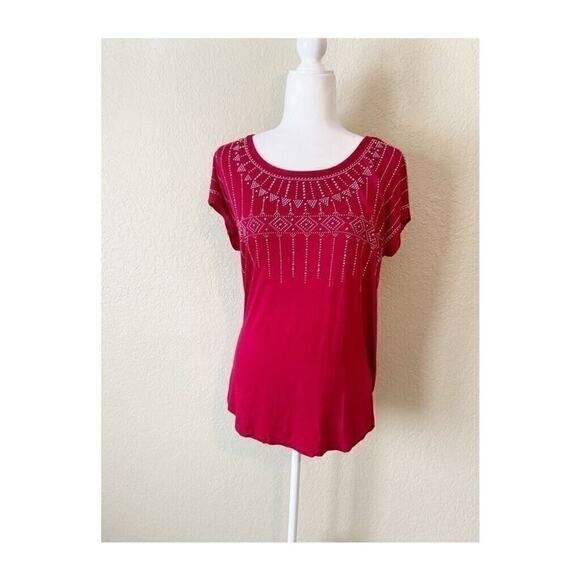 Tempted Hearts Red Tee - Picture 1 of 5